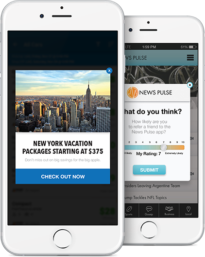 Improve your app engagement with Localytics in-app messaging.