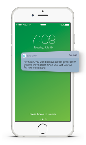Push Notification to Re-Engage Mobile App Users